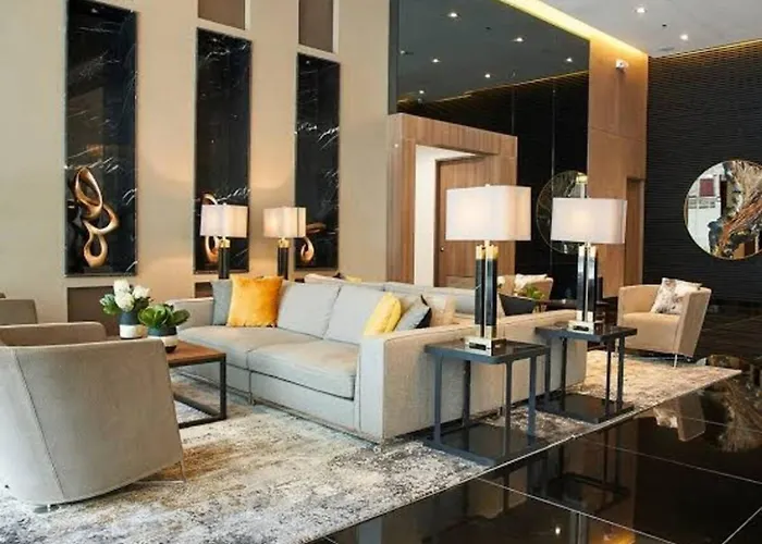 Makati 1br With Skyline View At Air Residences Guest house