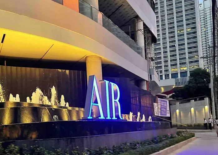 Makati 1br With Skyline View At Air Residences Guest house *