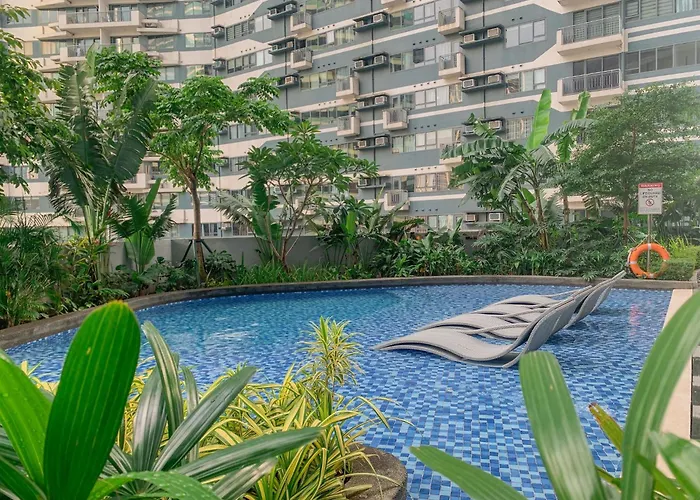 Guest house Makati 1br With Skyline View At Air Residences Manila