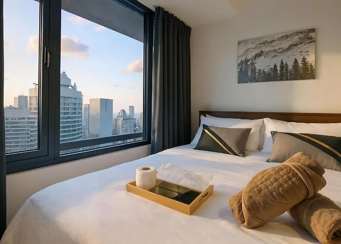 Makati 1br With Skyline View At Air Residences * Manila